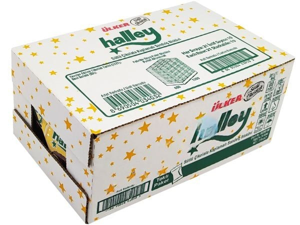 Ulker | Halley Chocolate Covered Sadwich Biscuits