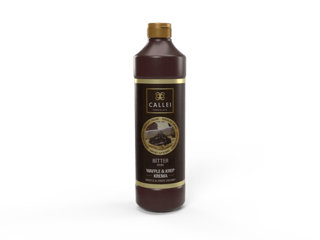 Callei Bitter Chocolate Sauce for Waffle, Pancake, Crepe & Fondue 1000gr - TryAladdin