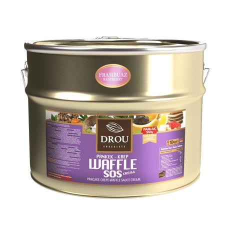 Drou Raspberry Chocolate Sauce for Waffle, Crepe & Pancake (10kg) - TryAladdin