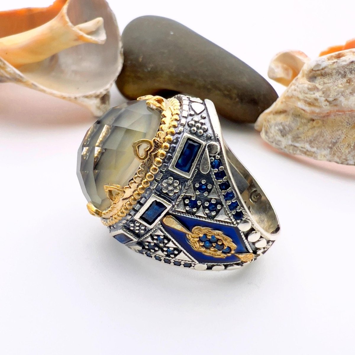 Feeling Stone Men's Ring - TryAladdin