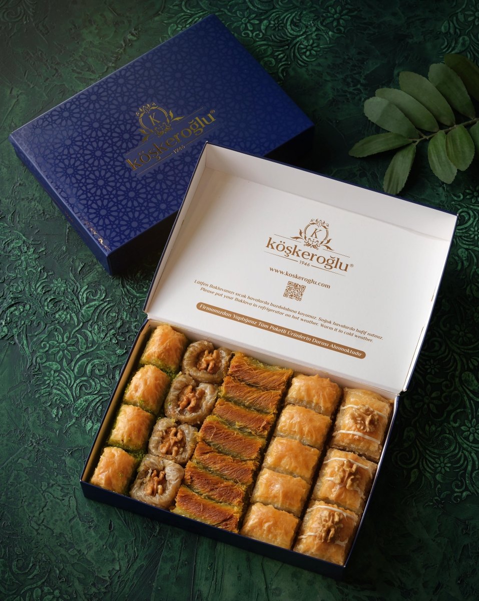 Koskeroglu | Assorted Pistachio and Walnut Baklava - TryAladdin