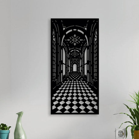 NR Dizayn | 3 - Dimensional Hallway Decorative Metal Wall Art - TryAladdin