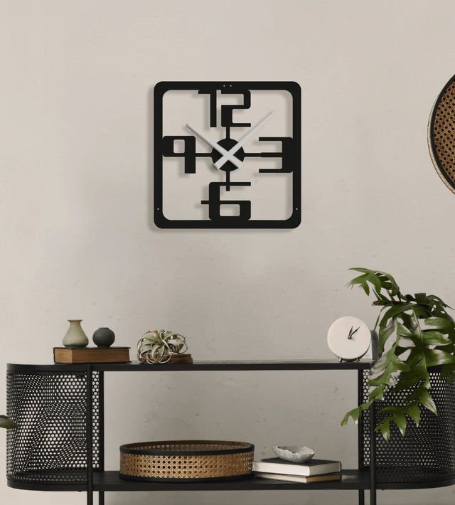 NR Dizayn | Decorative Metal Wall Clock - TryAladdin