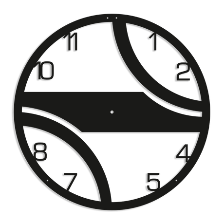 NR Dizayn | Decorative Metal Wall Clock - TryAladdin