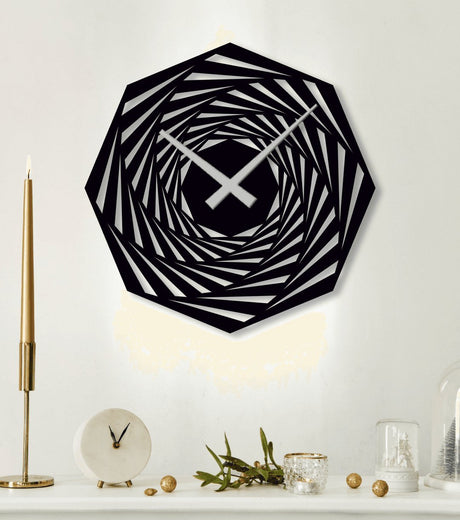 NR Dizayn | Decorative Metal Wall Clock - TryAladdin