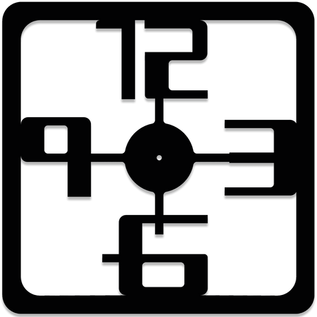 NR Dizayn | Decorative Metal Wall Clock - TryAladdin