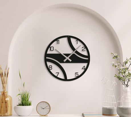 NR Dizayn | Decorative Metal Wall Clock - TryAladdin
