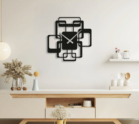 NR Dizayn | Decorative Metal Wall Clock - TryAladdin