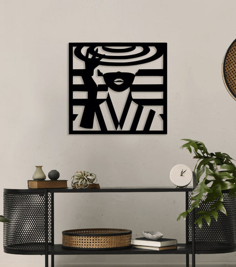 NR Dizayn | Matmazel Decorative Metal Wall Art - TryAladdin