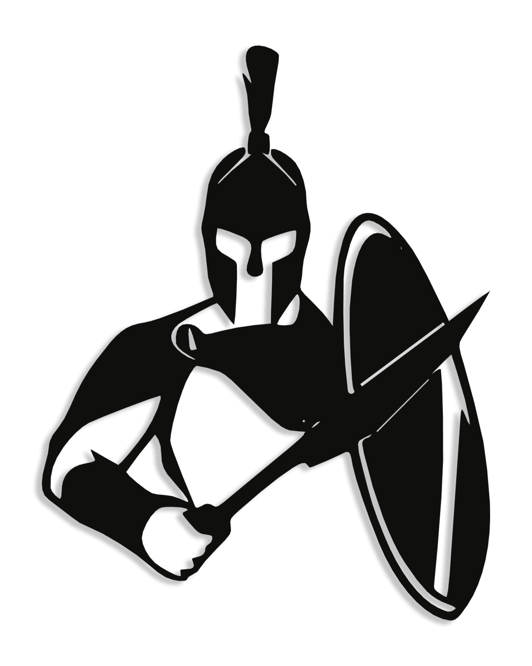 NR Dizayn | Warrior Decorative Metal Wall Art - TryAladdin