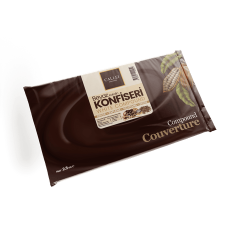 Callei Professional White Confectionery Chocolate Compound - 2.5kg - TryAladdin
