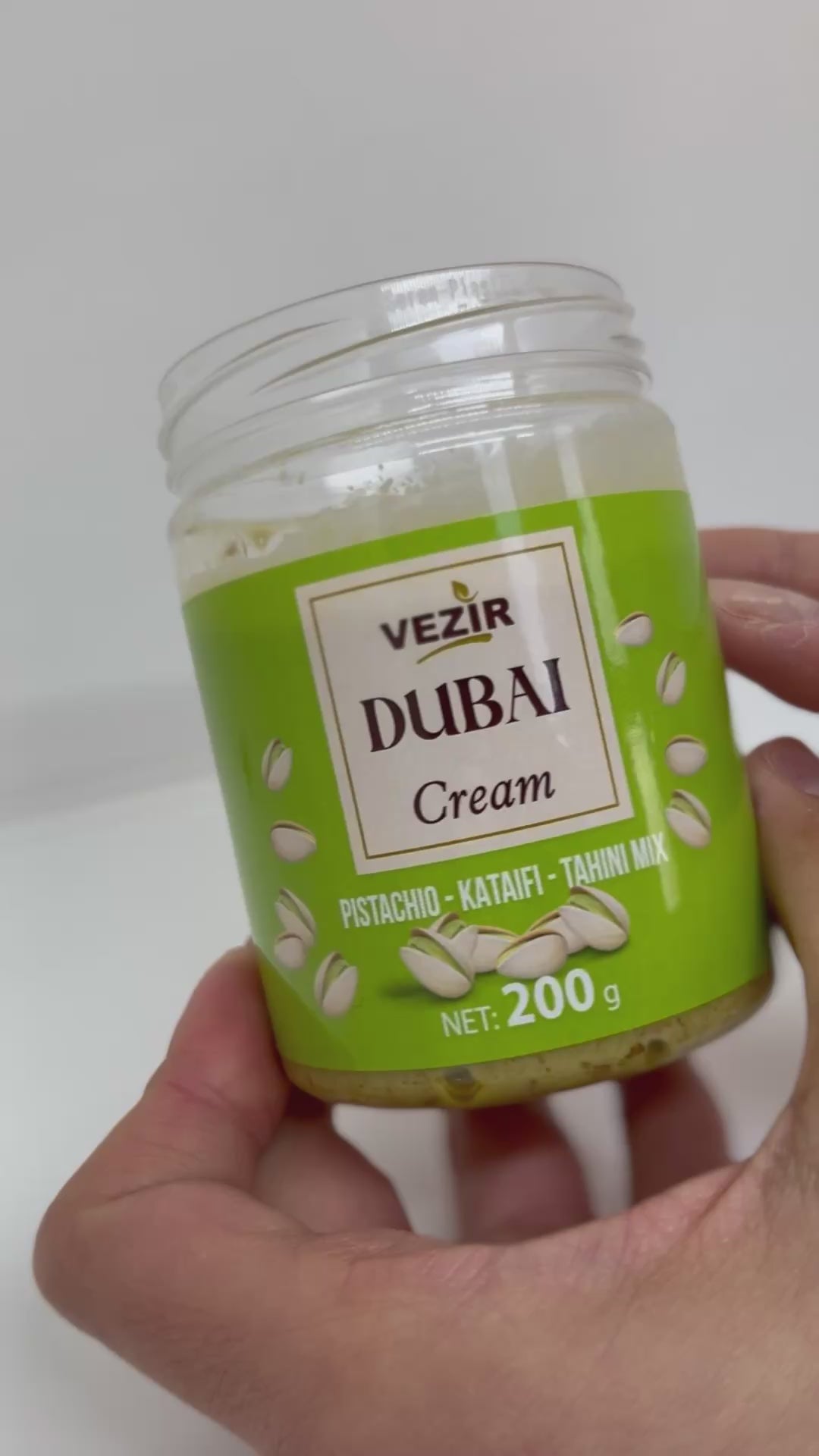 Vezir Dubai Spread – Pistachio, Kataifi & Tahini Blend (200g)