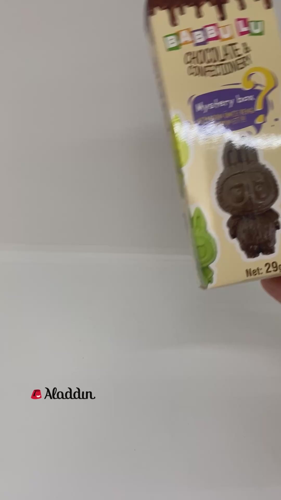 Babbulu Color Series – Mystery White & Milk Confectionery Chocolate 29g