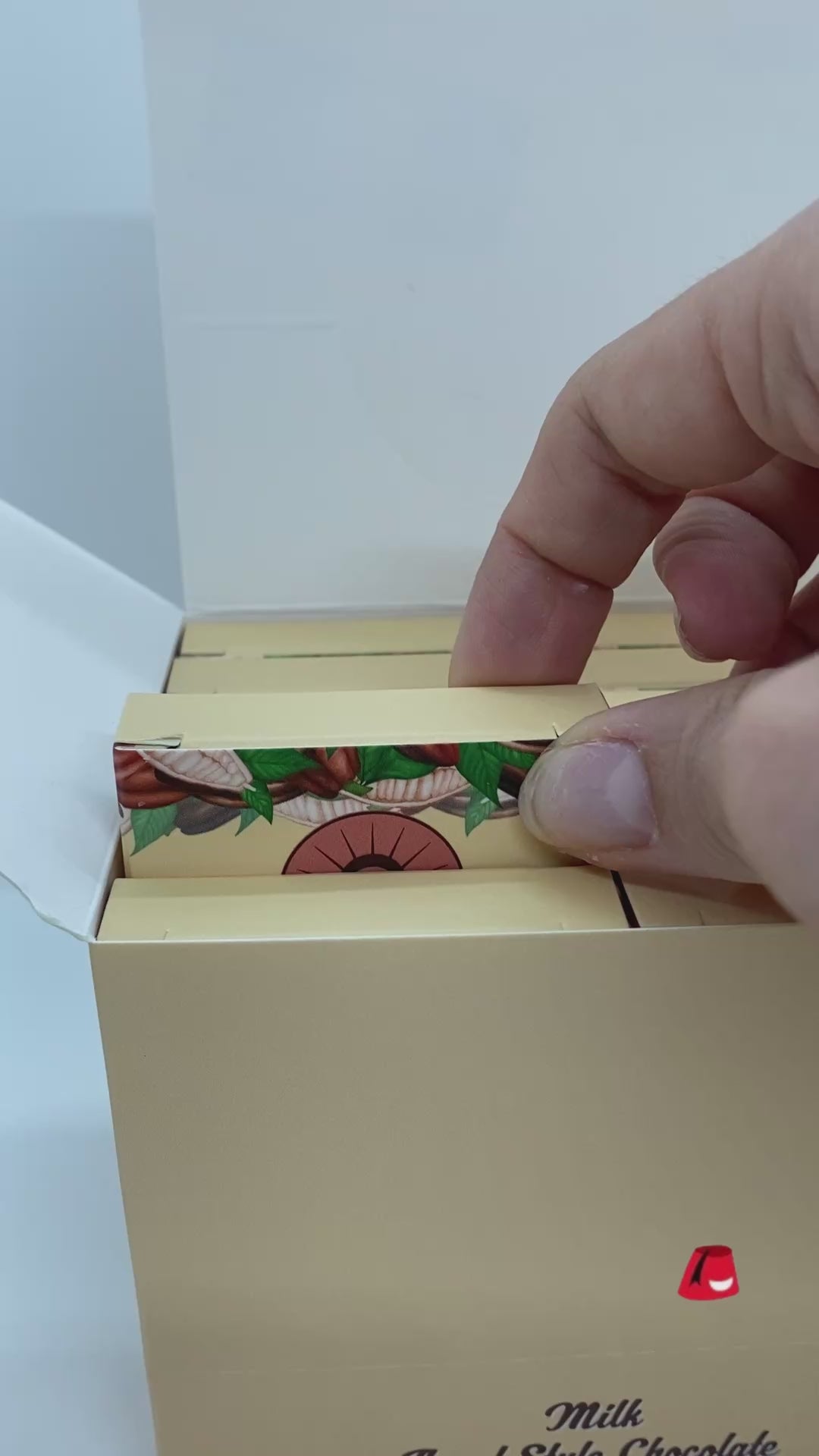 Malak Engelshaar Milchschokolade mit Pistazie & Zuckerwatte - 65gr