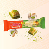 Ulker | Cokonat Baklava Bar Covered with White Chocolate - TryAladdin