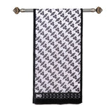 Cintemani Breathable Silk Scarf in Black Color - TryAladdin