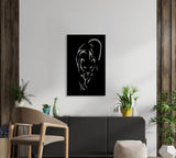 NR Dizayn | Panther Themed Decorative Metal Wall Art - TryAladdin