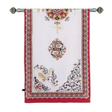 Tugra Breathable Lightweight Scarf in Red Color - TryAladdin